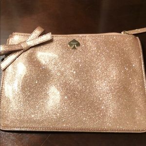 Kate Spade Pink Sparkle Clutch